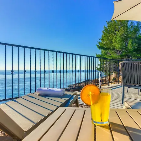 别墅 Peaceful Luce Di Mare - Heated Pool, Sauna 伊万多拉克