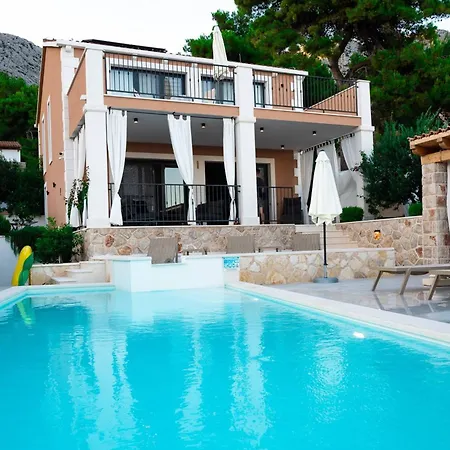 别墅 Peaceful Luce Di Mare - Heated Pool, Sauna 伊万多拉克