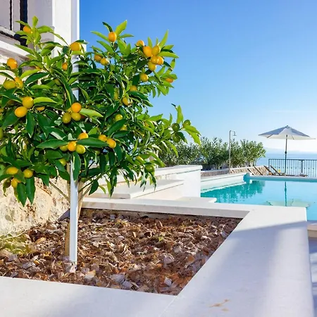 Peaceful Luce Di Mare - Heated Pool, Sauna 别墅 伊万多拉克